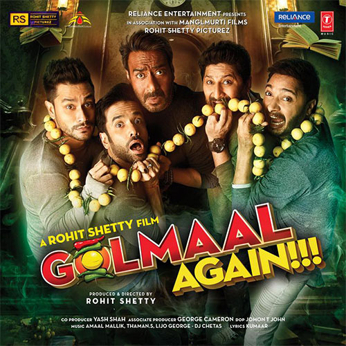 Golmaal Again - 2017 (Hindi Blu-ray)