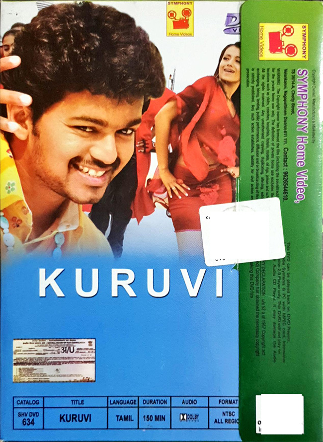 Devadarshini Sex Videos - Kuruvi-DVD-Tamil-Vijay-Trisha-Back.jpg